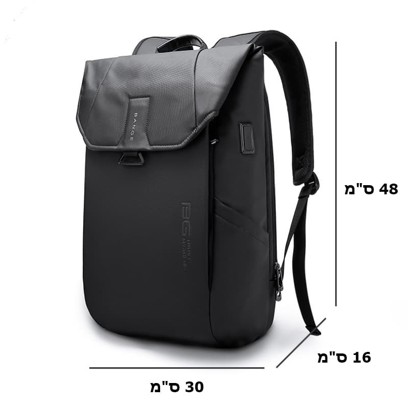 תיק גב Kenko 35L למחשב 16 אינץ' עם יציאת USB – תמונה 11