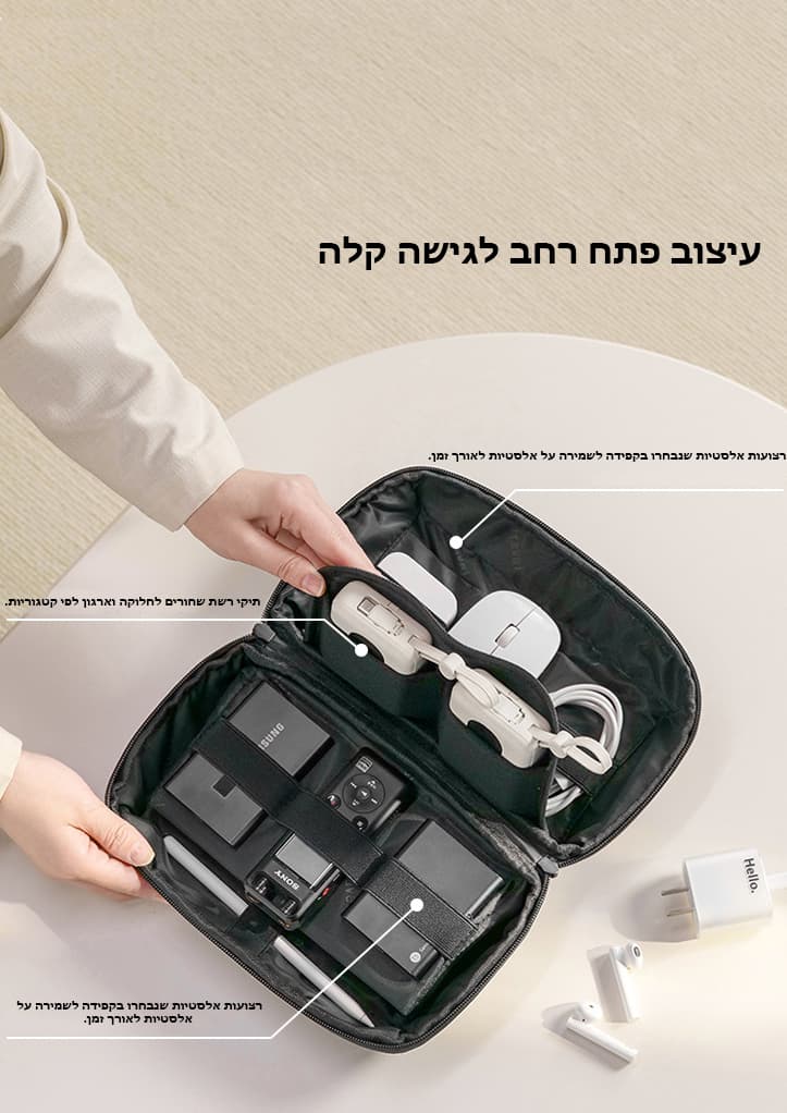 אורגנייזר Nytharion Plus 2 ליטר לציוד אלקטרוני – תמונה 13
