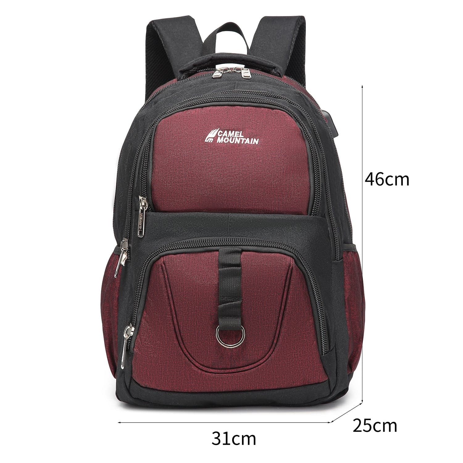 תיק גב Peak 33L למחשב 16 אינץ' עם יציאת USB מבית כאמל מאונטין – תמונה 3