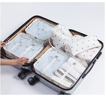 סט ארגוניות UrbanPro™ Plus לארגון מזוודה וחיסכון במקום – תמונה 25