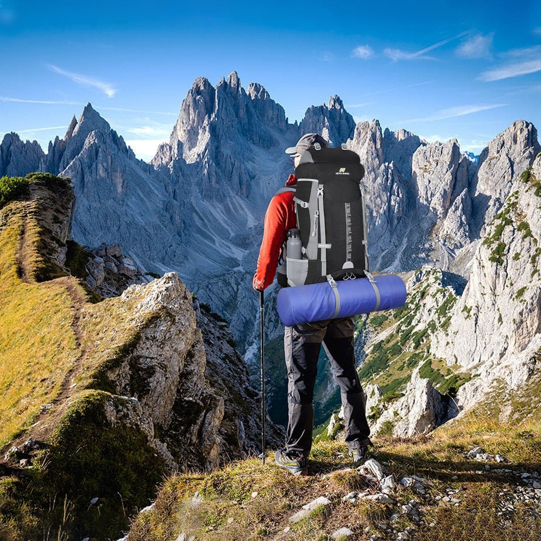 תיק גב Nevo Extreme™ 70L עמיד במים – תמונה 3