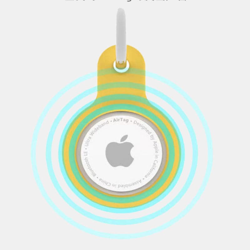 מחזיק סיליקון ל-AirTag Apple™ Gen 5 לאיתור קל של המזוודה – תמונה 4