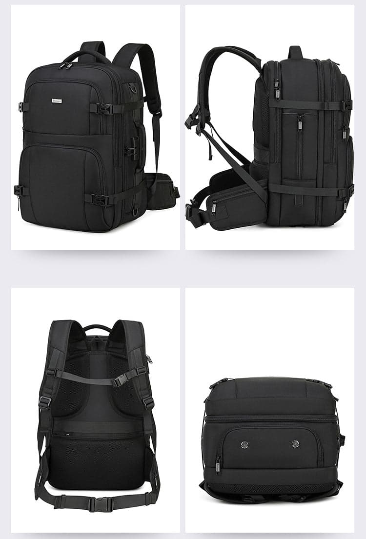 תיק גב Gravion 35L למחשב 17 אינץ' עם יציאת USB מבית כאמל מאונטין – תמונה 8