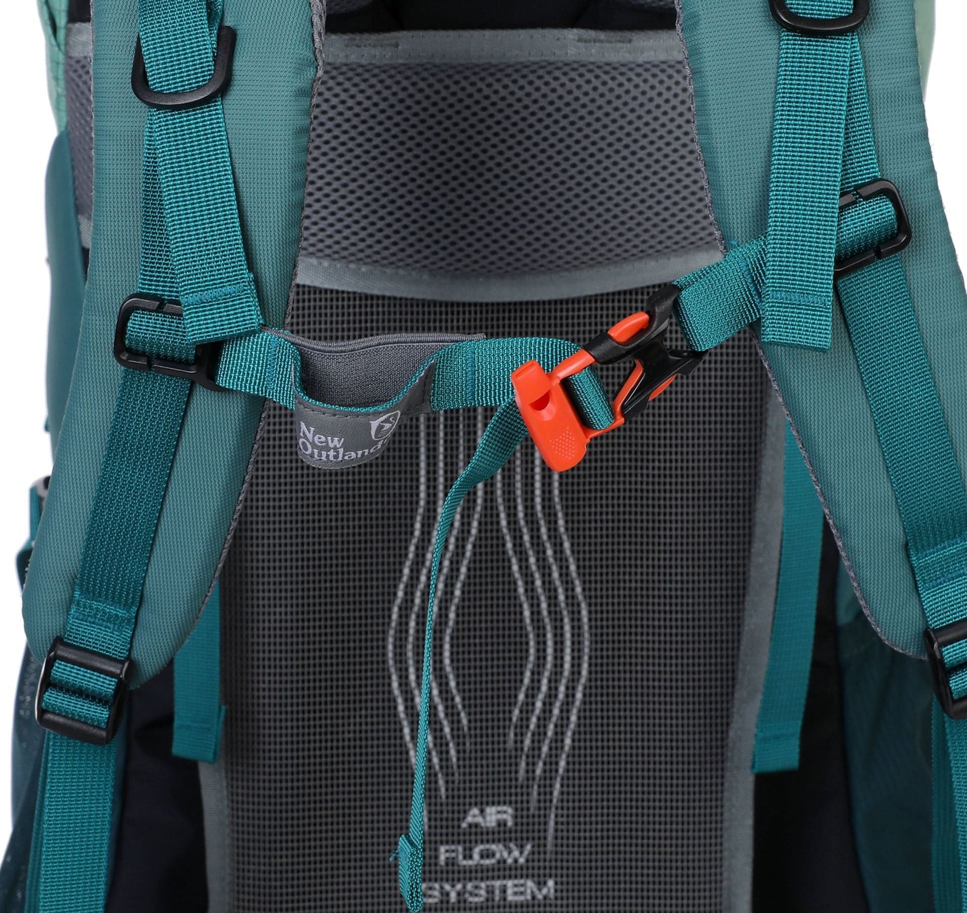 תיק גב Larnyxor™ Xtreme 60L מתרחב לטיולים – תמונה 4