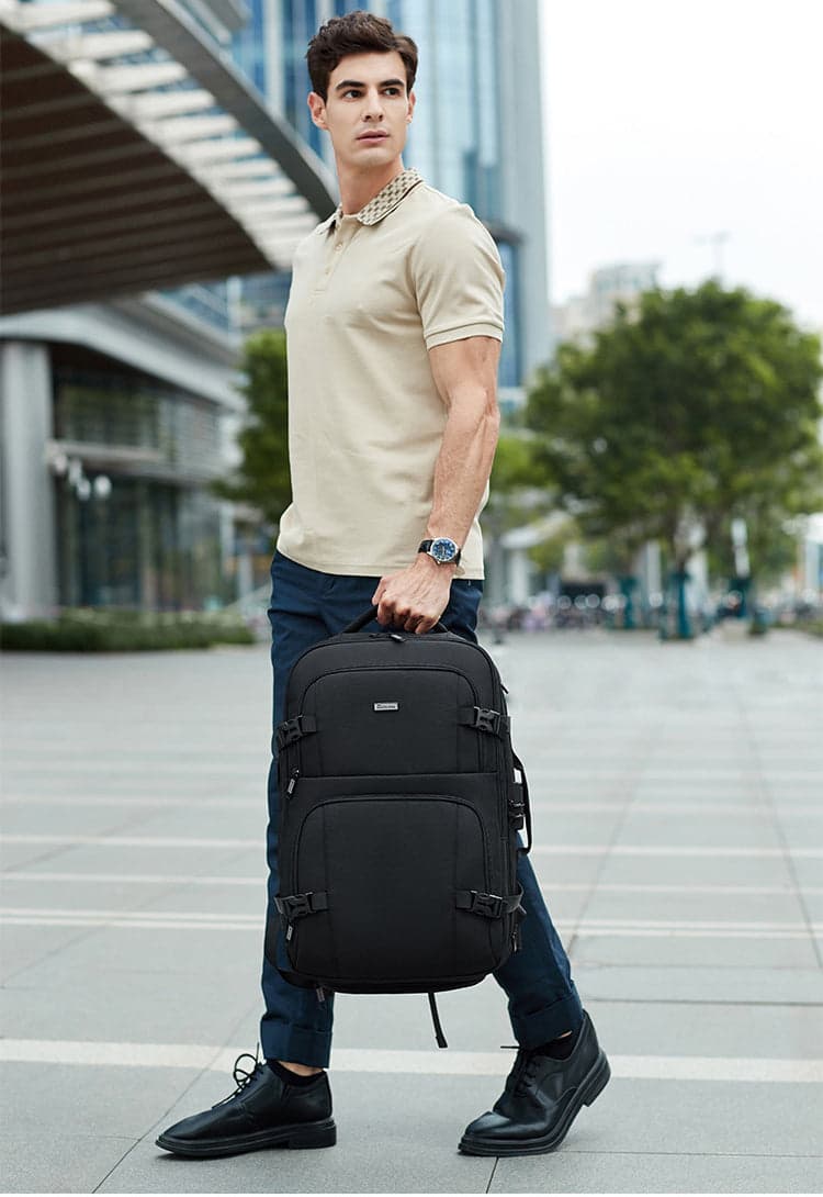 תיק גב Gravion 35L למחשב 17 אינץ' עם יציאת USB מבית כאמל מאונטין – תמונה 5
