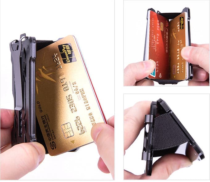 ארנק Cybrion™ Ultra עם RFID ותא לאיתורן – תמונה 5