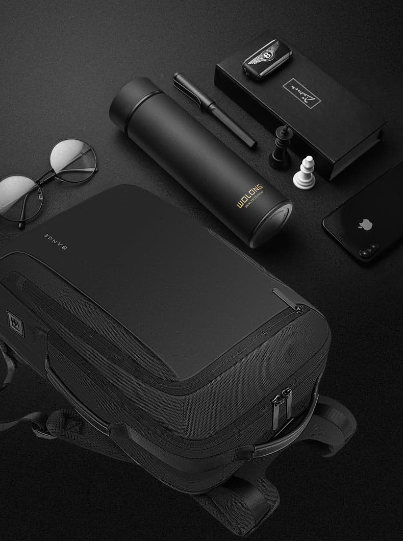 תיק גב AeroSync Evolve למחשב 16 אינץ' עם יציאת USB מבית כאמל מאונטין – תמונה 7