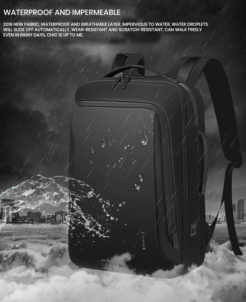 תיק גב AeroSync Evolve למחשב 16 אינץ' עם יציאת USB מבית כאמל מאונטין – תמונה 9