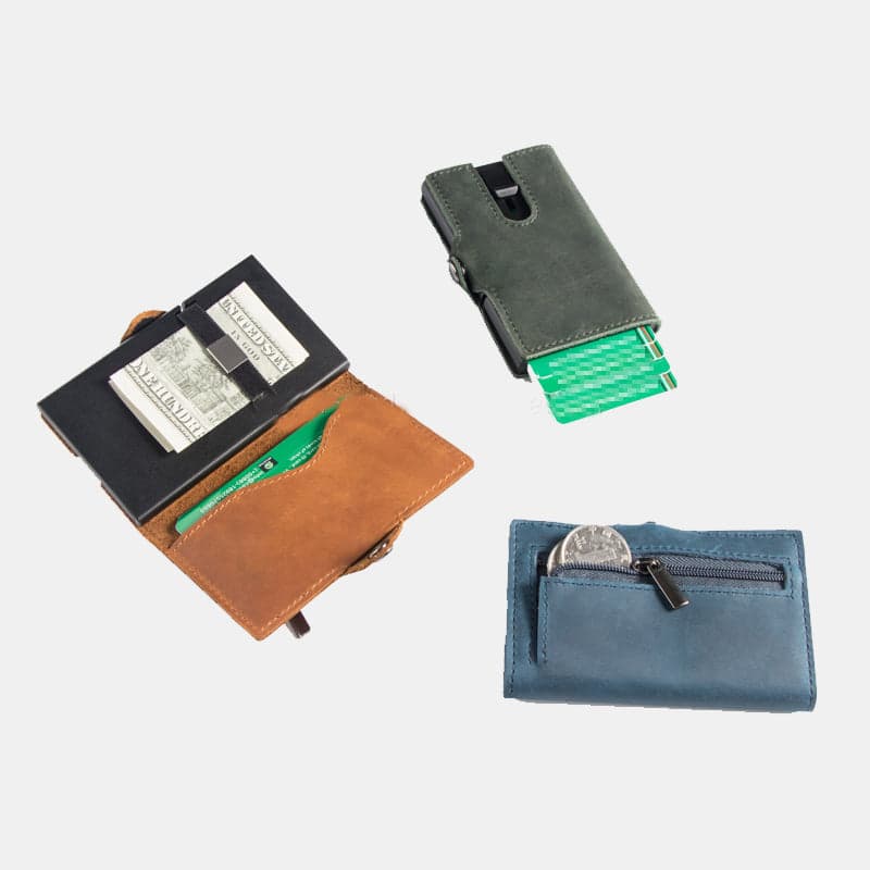 ארנק Automatic™ נשלף מעור עם הגנת RFID – תמונה 7