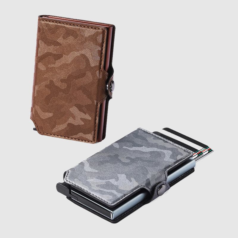 ארנק The Camouflage™ עם מנגנון שליפה מהירה והגנת RFID – תמונה 7