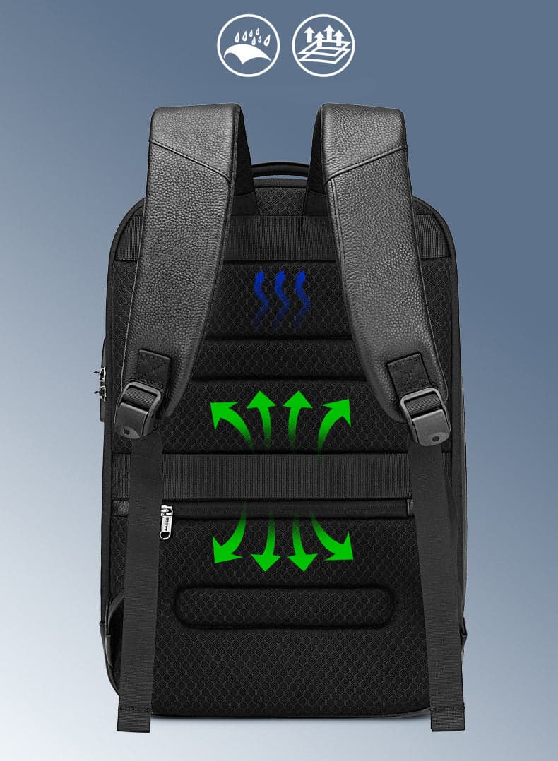 תיק גב The CityView Prestige 28L למחשב 16 אינץ' עם יציאת USB מבית כאמל מאונטין – תמונה 7