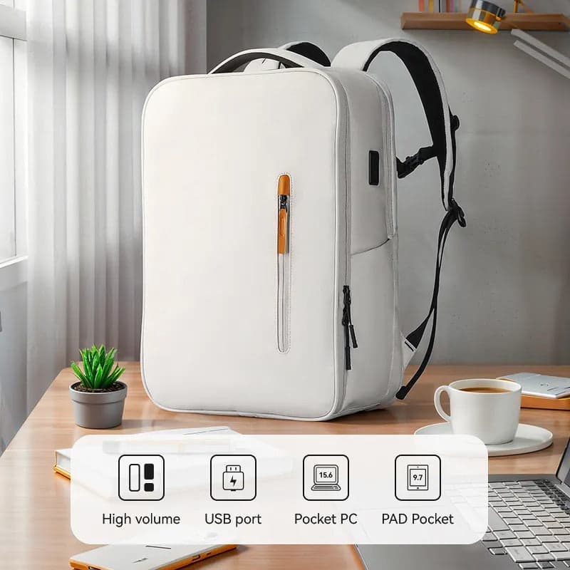 תיק גב Corona X Xtreme 20L למחשב 15.6 אינץ' עם יציאת USB מבית כאמל מאונטין – תמונה 2