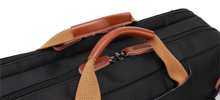 תיק עסקים The Cuban Messel 35L למחשב 17 אינץ' מבד קנווס מבית כאמל מאונטין – תמונה 7