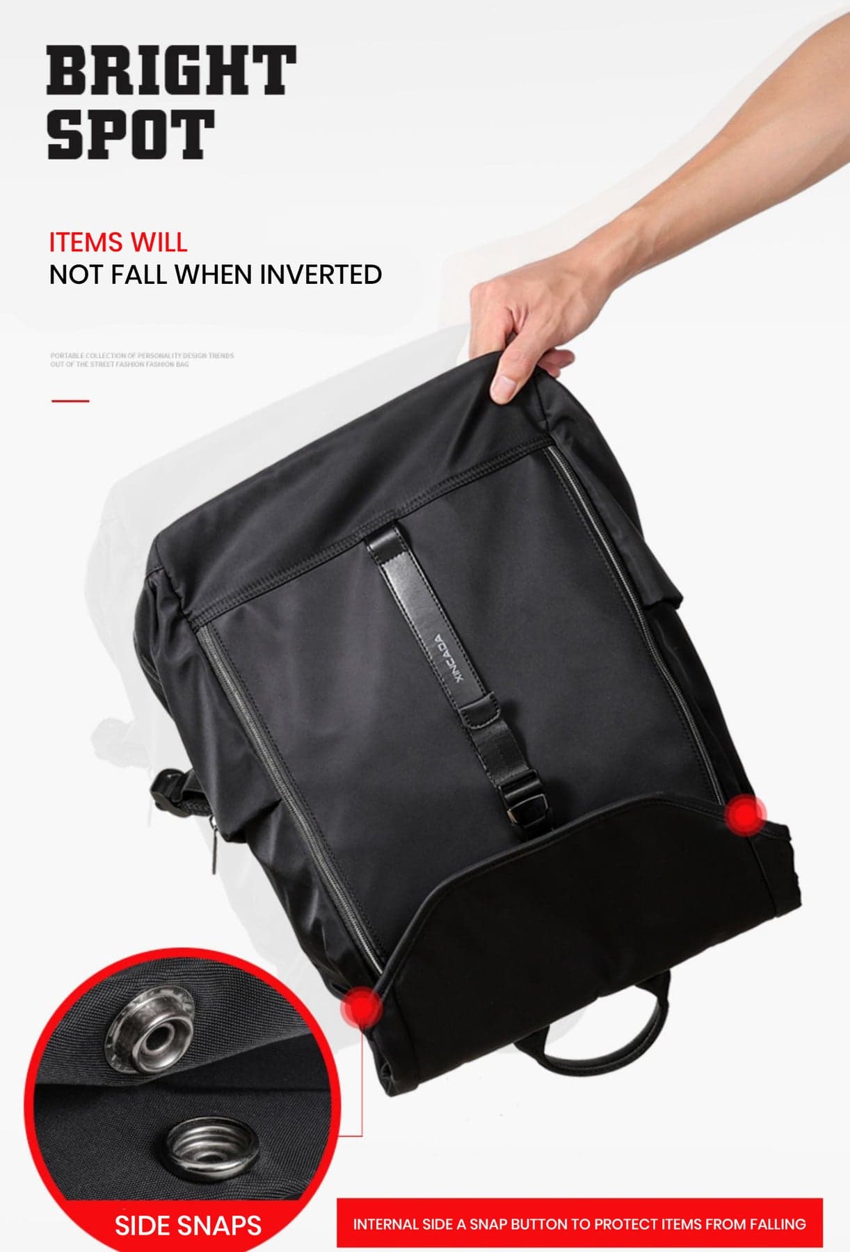 תיק גב EliteTech Evolve למחשב 16 אינץ' עמיד במים מבית כאמל מאונטין – תמונה 10