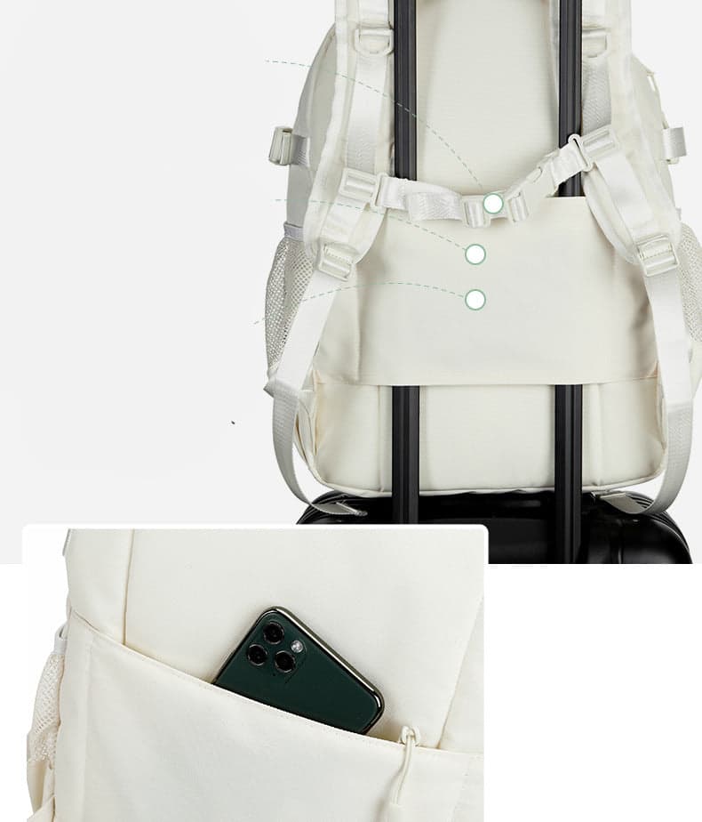 תיק גב Empyrean Luxe 36-55L למחשב 16 אינץ' נגד גניבות מבית כאמל מאונטין – תמונה 4