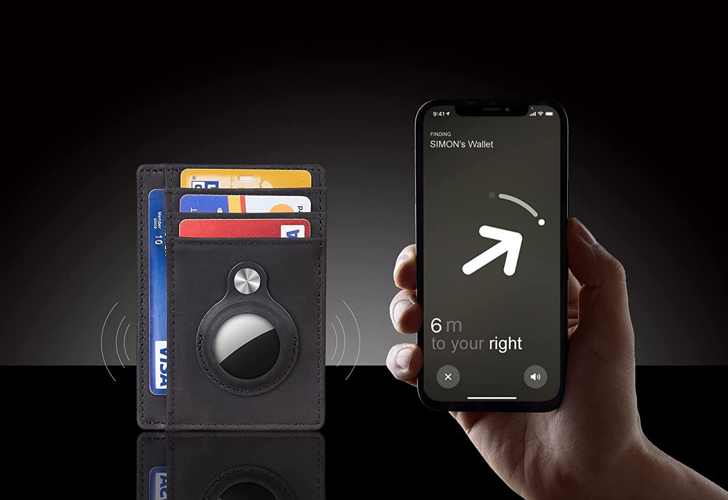 ארנק The Fantastic™ Pro קומפקטי מעור עם הגנת RFID – תמונה 3