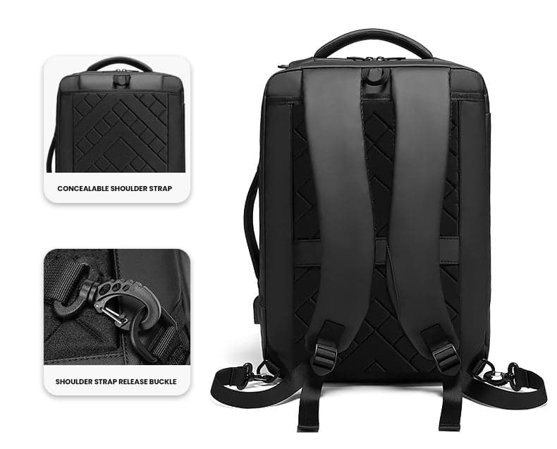 תיק גב Furyon Evolve 16L למחשב 15.6 אינץ' נגד גניבות מבית כאמל מאונטין – תמונה 3