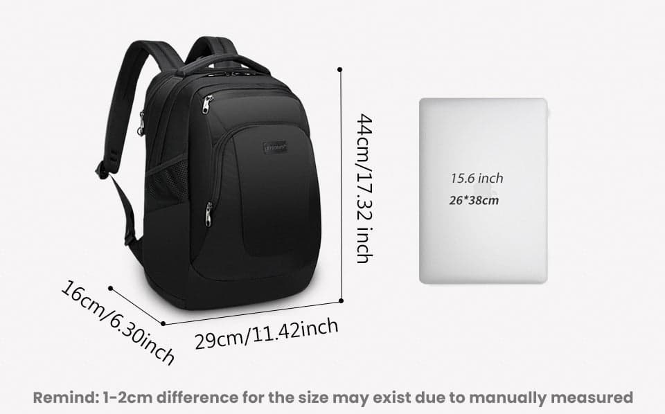 תיק גב Hadronx Supreme 20L למחשב 16 אינץ' עם יציאת USB מבית כאמל מאונטין – תמונה 2