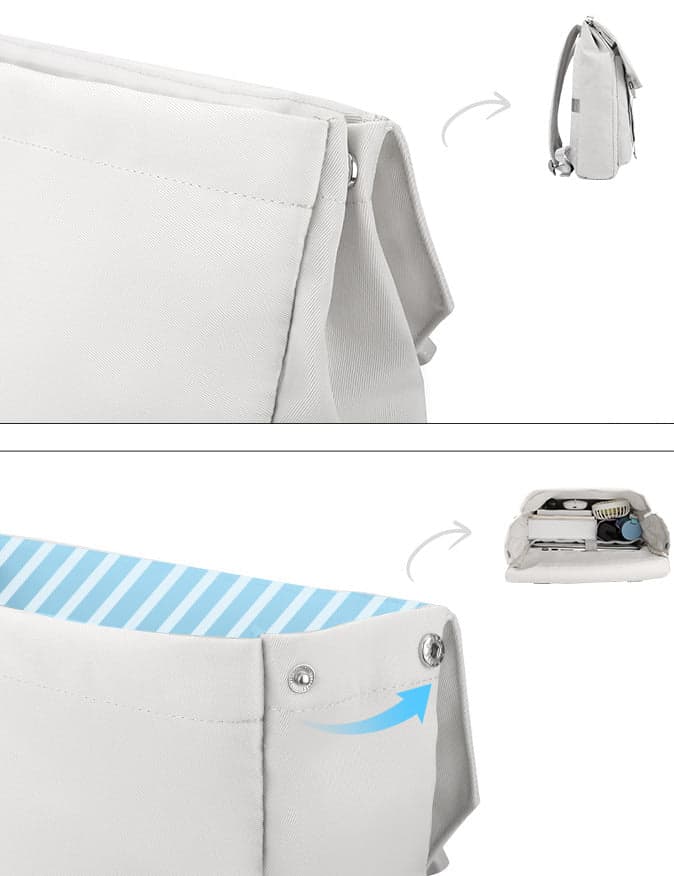 תיק גב The Manor Pro 35L למחשב 16 אינץ' עמיד במים מבית כאמל מאונטין – תמונה 6