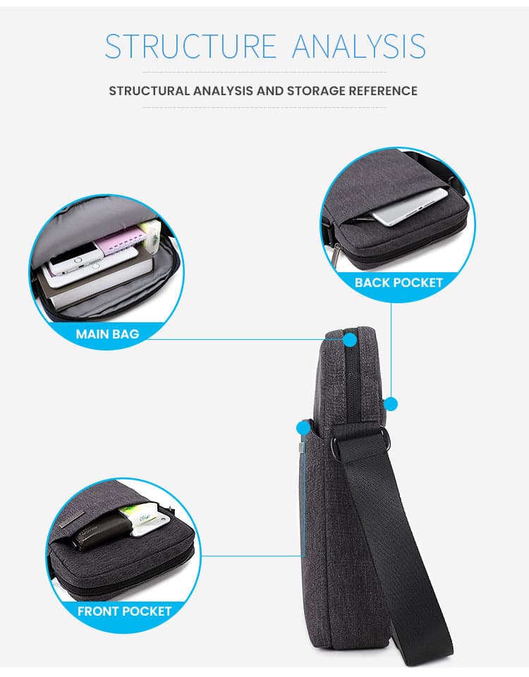 תיק צד NomadHikeX™ Advanced לאייפד קל משקל – תמונה 3