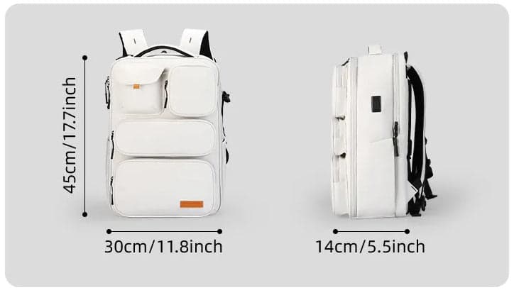 תיק גב RoamPack Edge למחשב 17 אינץ' עם יציאת USB מבית כאמל מאונטין – תמונה 5