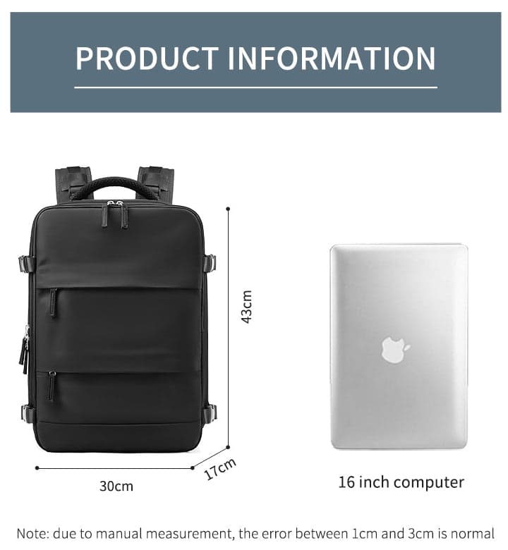 תיק גב RoamPak Quantum 20L למחשב 16 אינץ' עם יציאת USB מבית כאמל מאונטין – תמונה 11