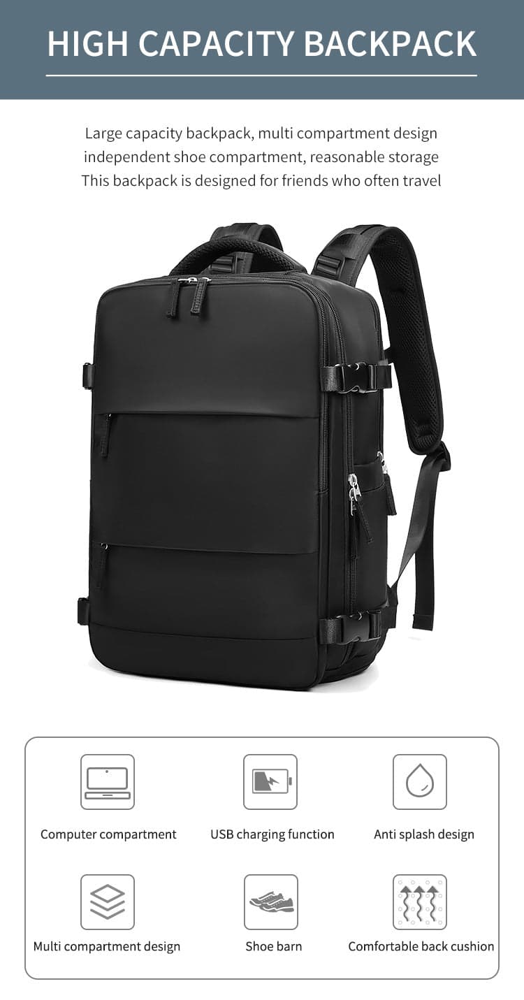 תיק גב RoamPak Quantum 20L למחשב 16 אינץ' עם יציאת USB מבית כאמל מאונטין – תמונה 13