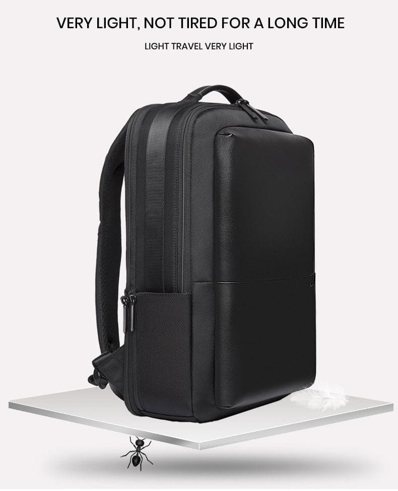 תיק גב SwiftSync Luxe למחשב 15-16 אינץ' עם יציאת USB מבית כאמל מאונטין – תמונה 6
