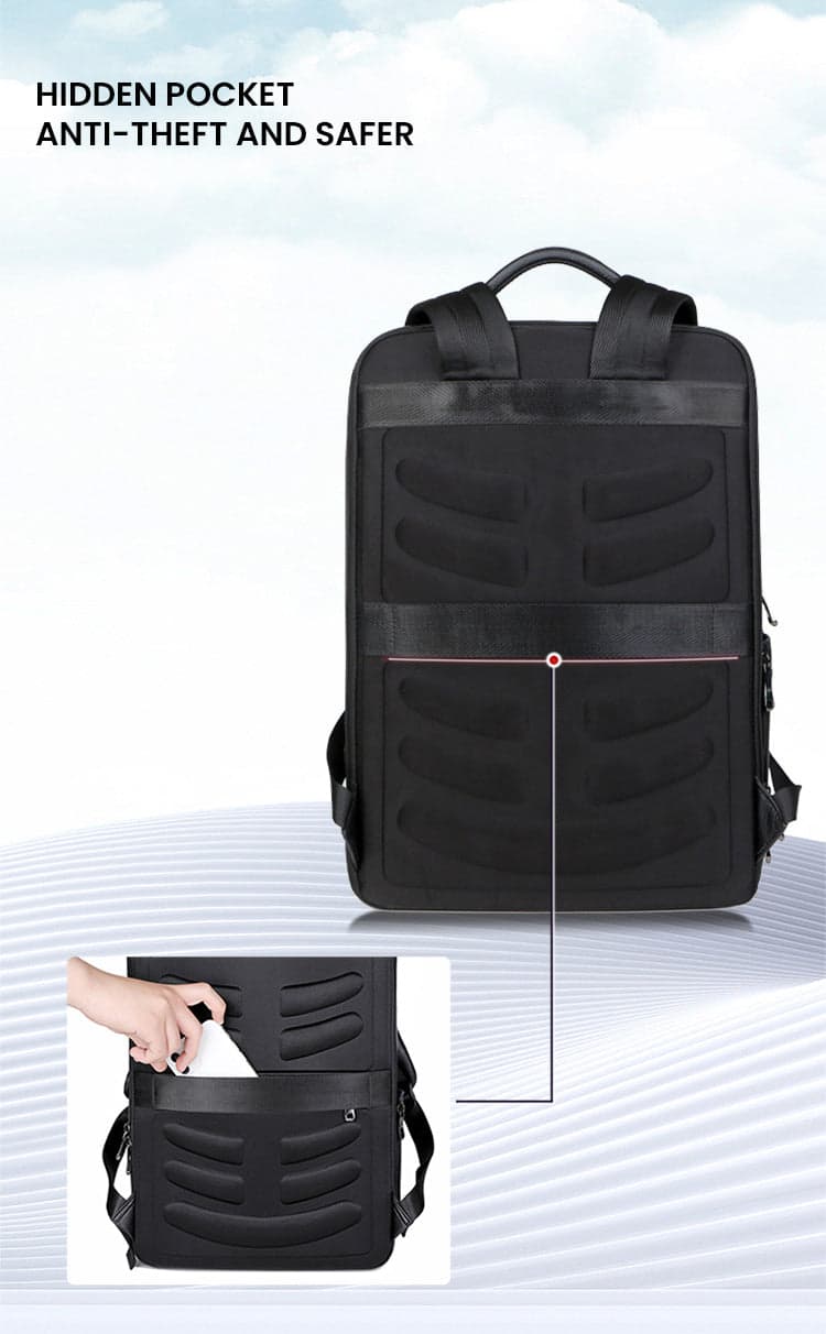 תיק גב TrailPulseX Platinum 35L למחשב 16 אינץ' מתרחב מבית כאמל מאונטין – תמונה 2