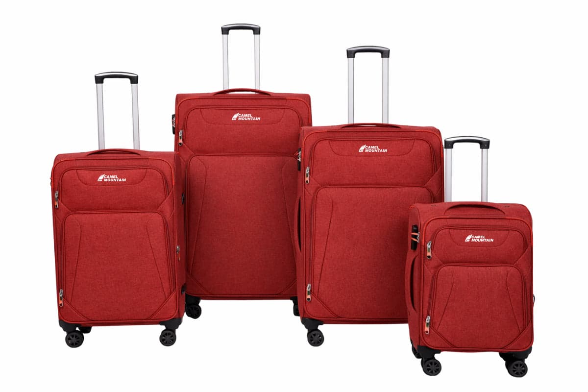 סט 4 מזוודות Cosmos DLX: 20 + 24 + 28 + 32 אינץ׳, מתרחבות עם 400 ליטר נפח כולל מבית כאמל מאונטין – תמונה 6