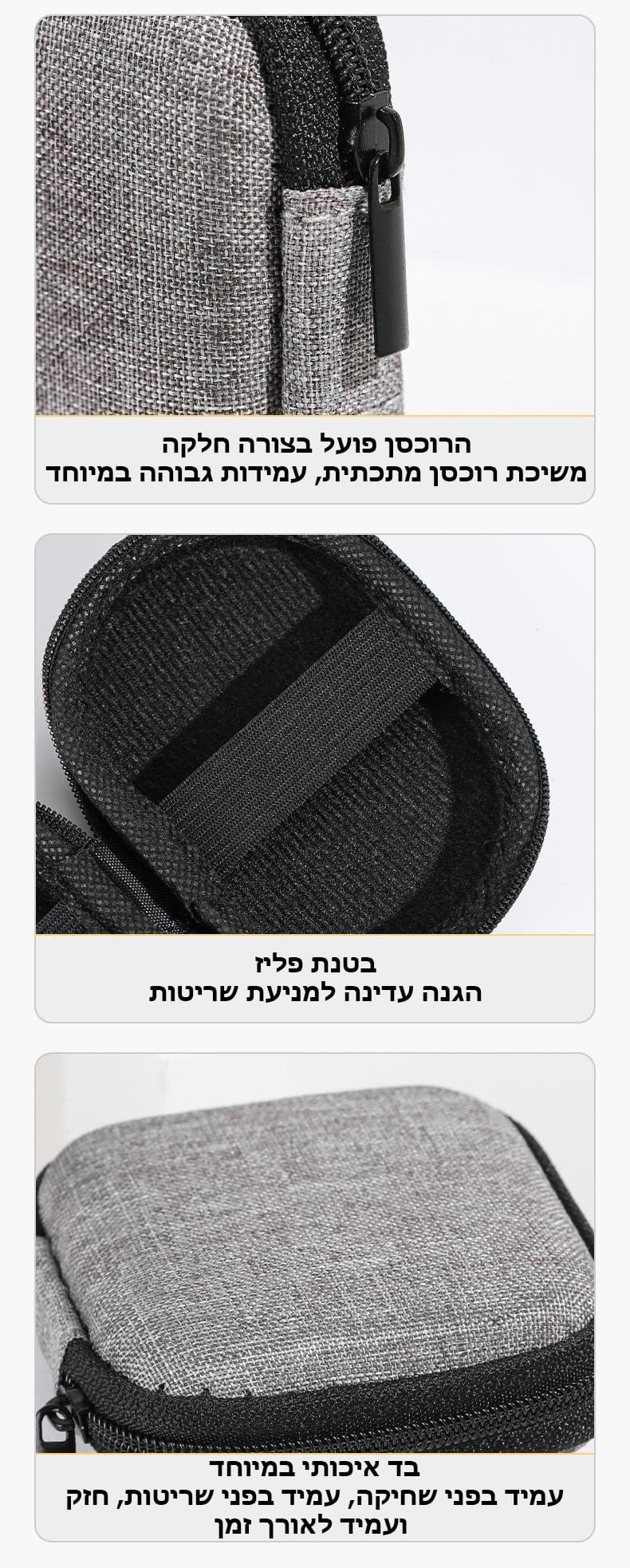 אורגנייזר טכנולוגי Xenyorix לכבלים ומטענים קשיח ועמיד – תמונה 15
