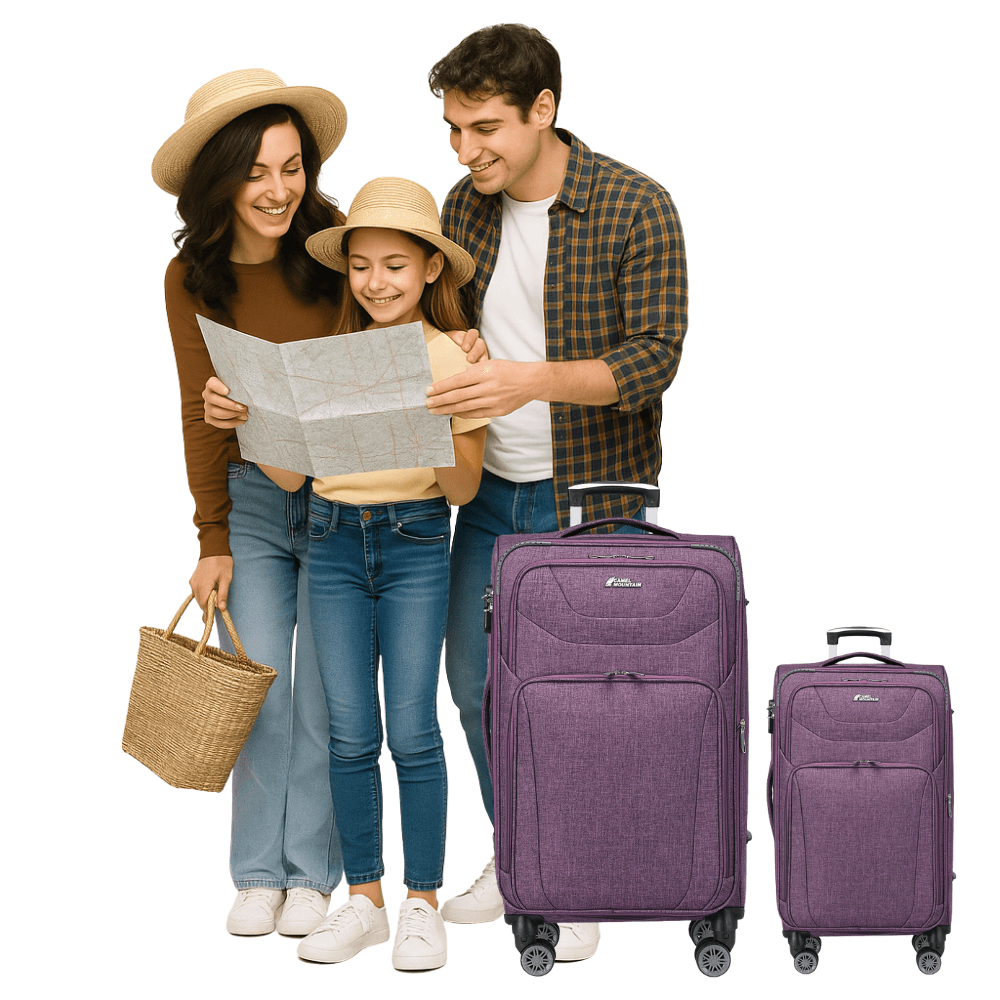 מזוודות Americano Duo סט 20" + 28" קומפקטי ומרווח – תמונה 28