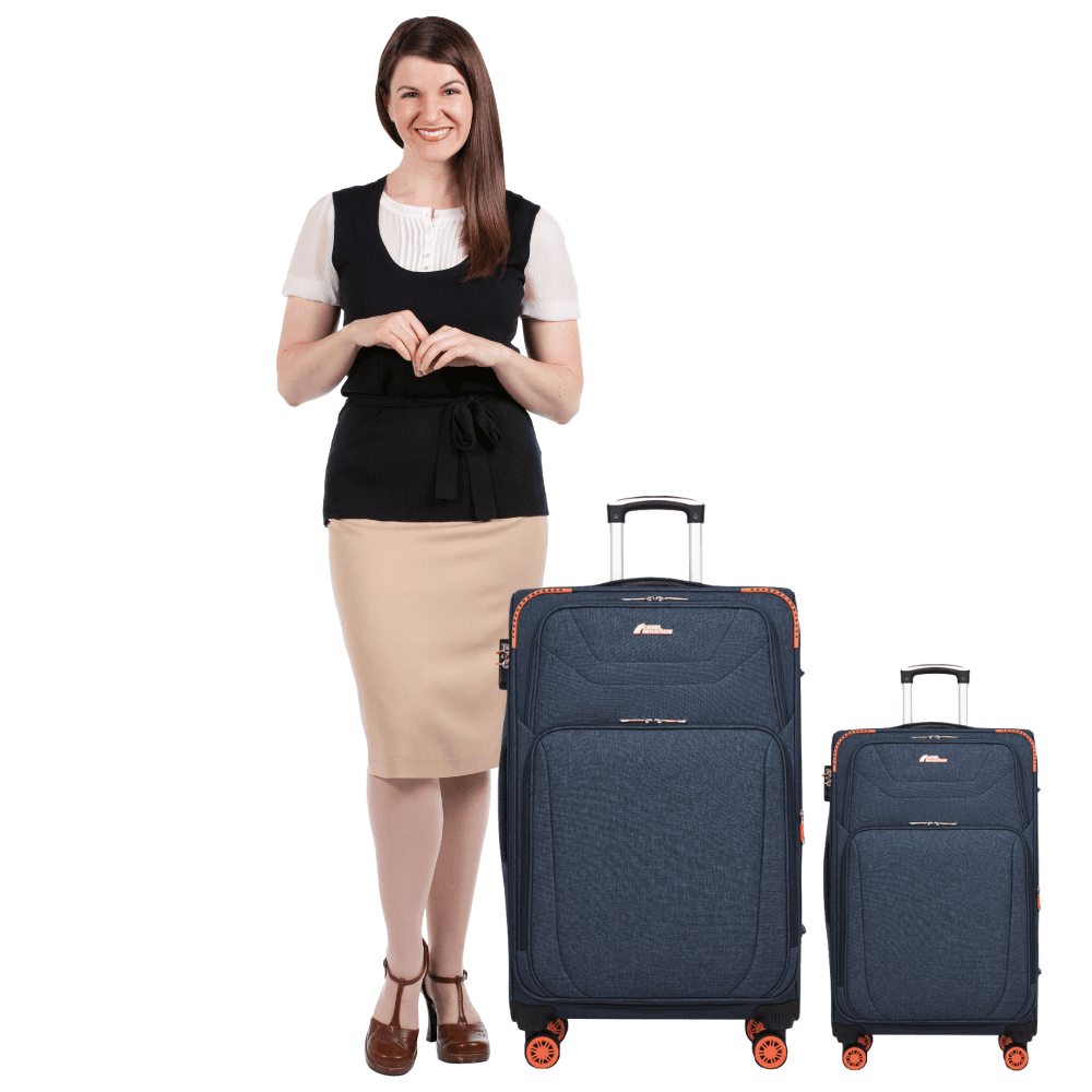 מזוודות Americano Duo סט 20" + 28" קומפקטי ומרווח – תמונה 29
