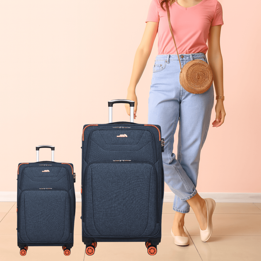 מזוודות Americano Duo סט 20" + 28" קומפקטי ומרווח – תמונה 30