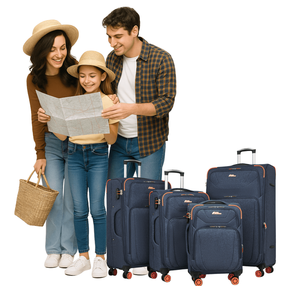 מזוודות Americano סט 4 (20", 24", 28", 32") – סט מזוודות שלם לכל מטרה – תמונה 27