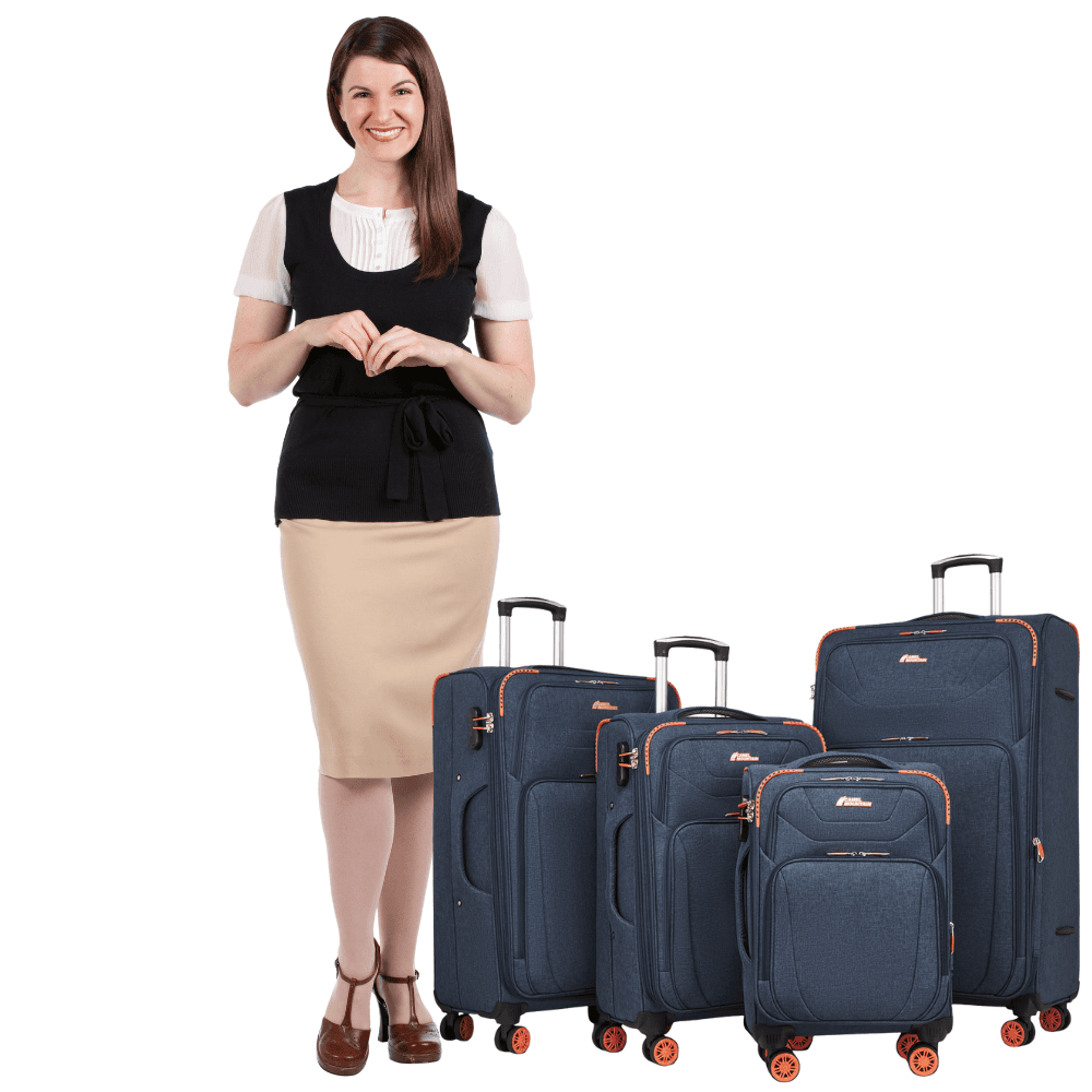 מזוודות Americano סט 4 (20", 24", 28", 32") – סט מזוודות שלם לכל מטרה – תמונה 29