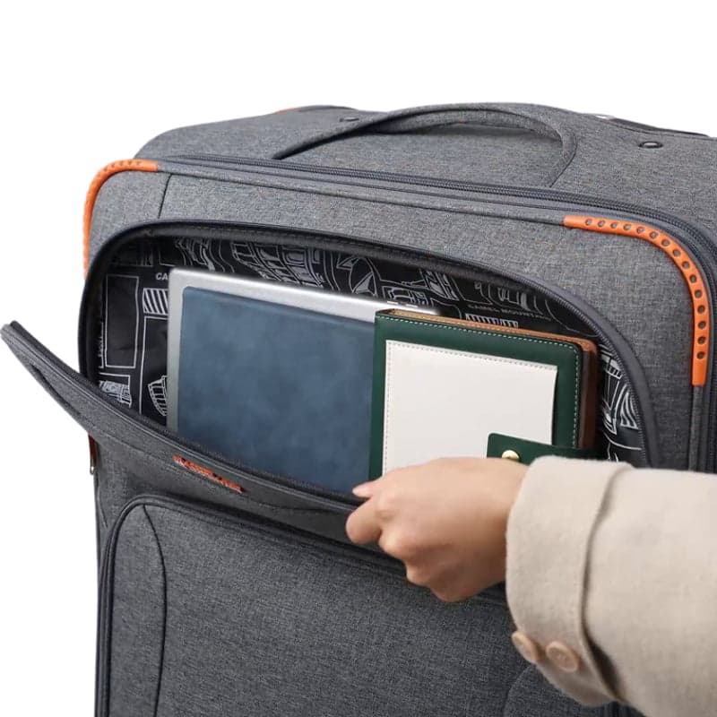 מזוודות סט 2 יח' Cosmos DLX מתרחבות מבית כאמל מאונטין - מנסיעת סוף שבוע ועד מסע בינלאומי – תמונה 18
